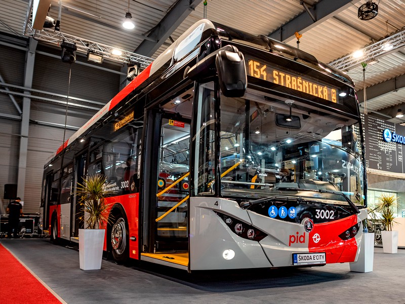 Elektrobus Škoda E’City pro DPP